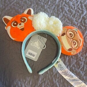 Turning Red Disney Ears NWT
